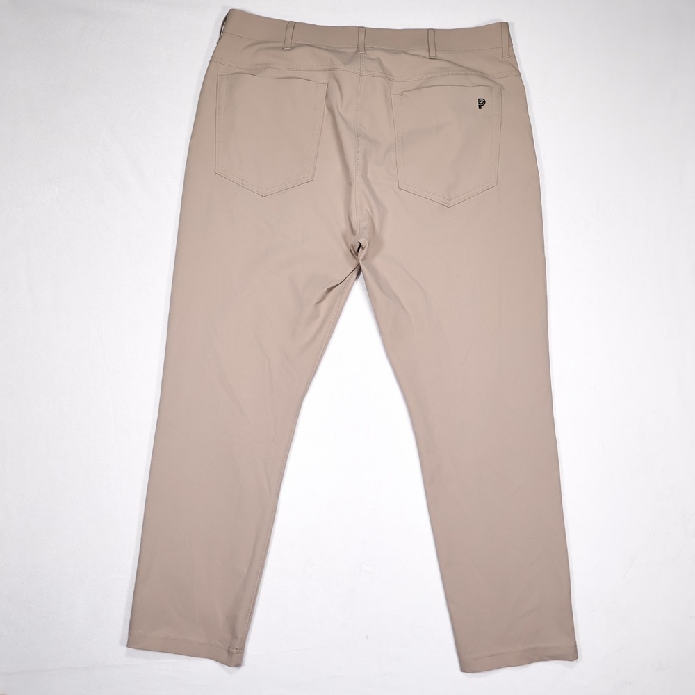 PUBLIC REC Men's Size 36x30 Sand Tan Dealmaker 5-Pocket Performance Golf Pants - Picture 4 of 8